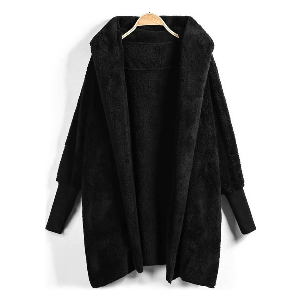 Title 11, Reversible fleece hooded threaded cuff coat. Co...