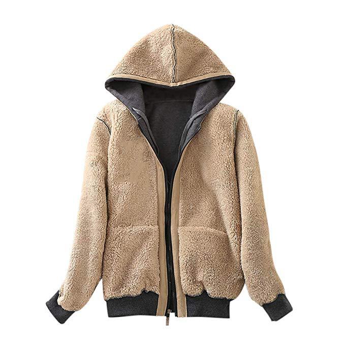 Title 6, Long-sleeved sweater plush coat