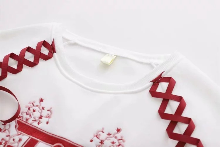 Title 6, Literary Chinese style bow tie embroidery plus ...