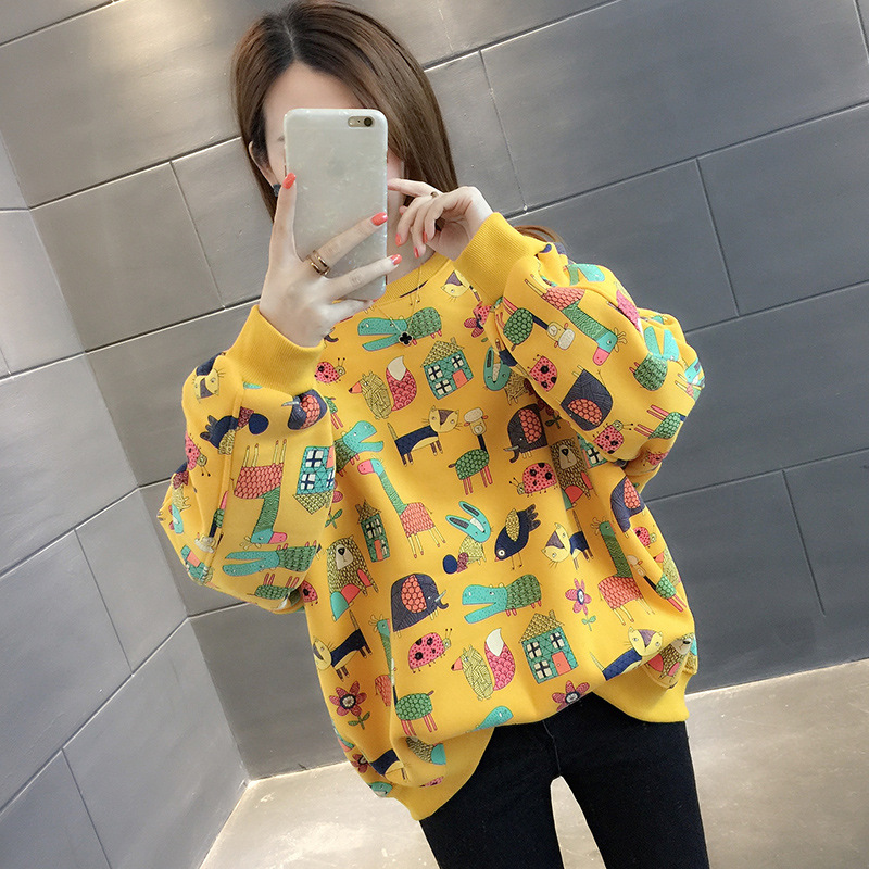 Title 2, Early autumn loose long sleeve thin sweater