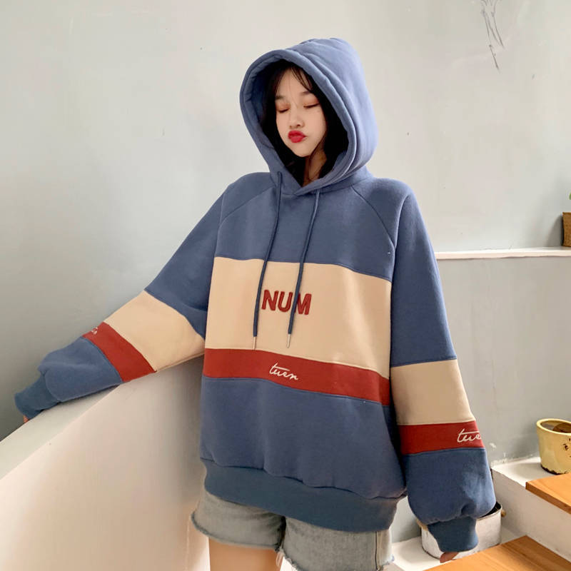 Title 4, Lazy top student hooded autumn and winter coat