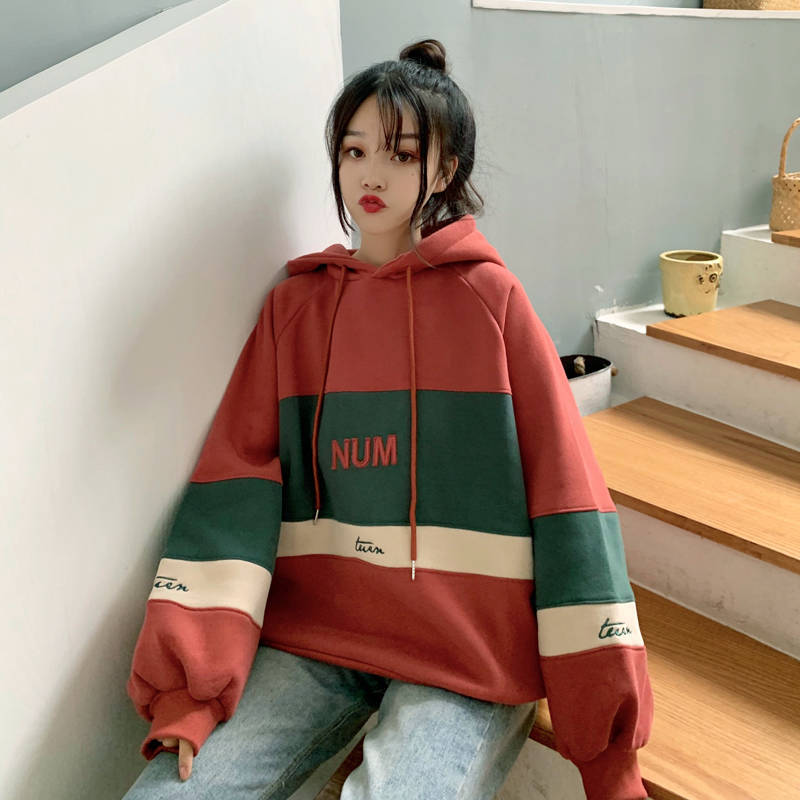 Title 5, Lazy top student hooded autumn and winter coat