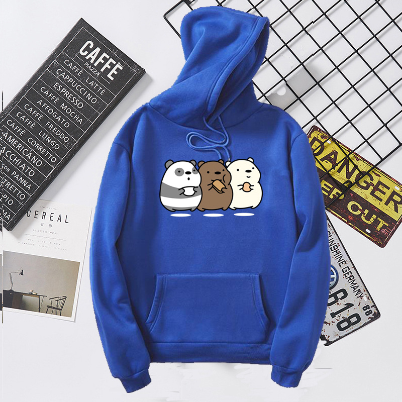 Title 9, Bear bear food print plus hooded sweatshirt