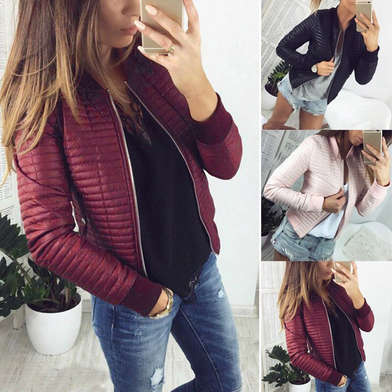 Title 10, Giacca corta a colori con cardigan con zip