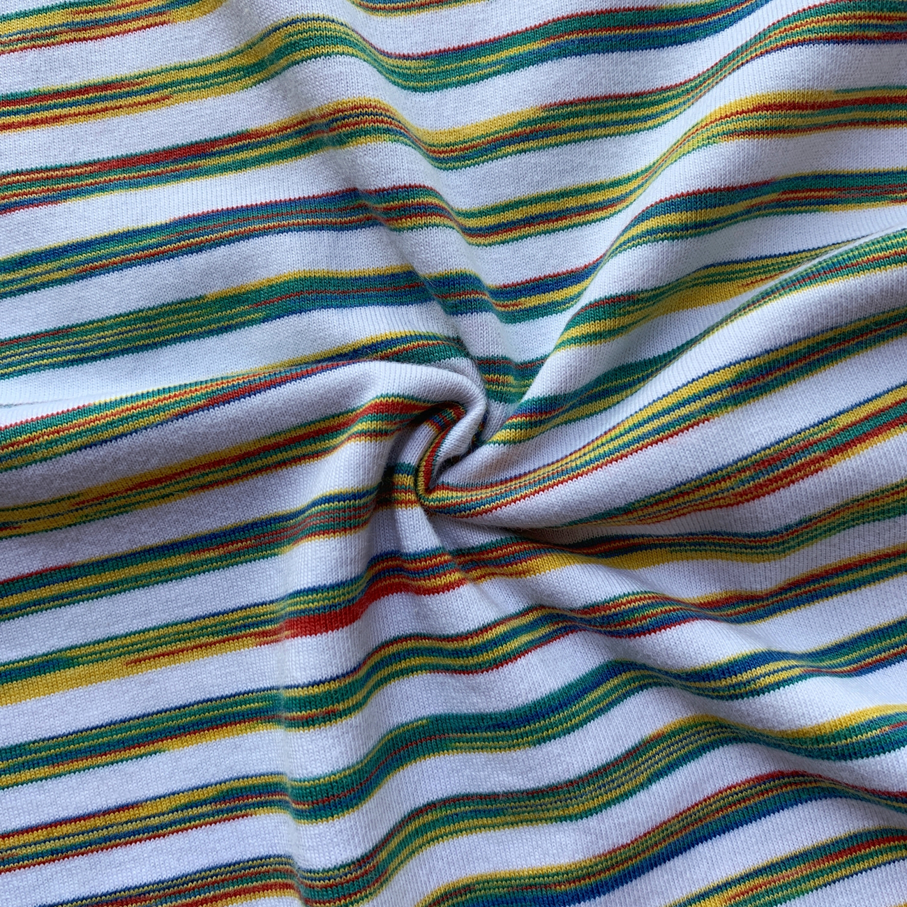 Title 6, Embroidered striped short sleeve