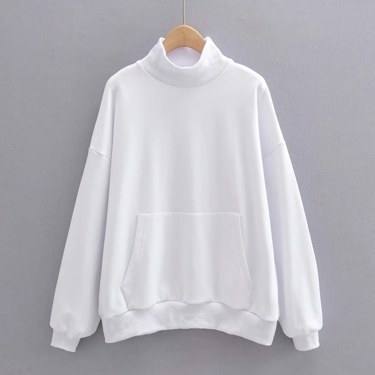 Title 7, Fashionable and versatile high collar sweater