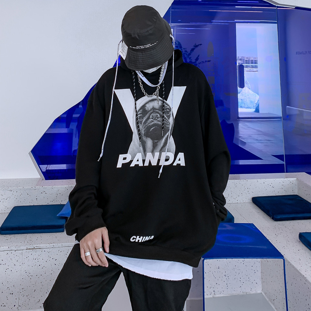 Title 7, Trendy brand hoodie lazy trend loose pullover