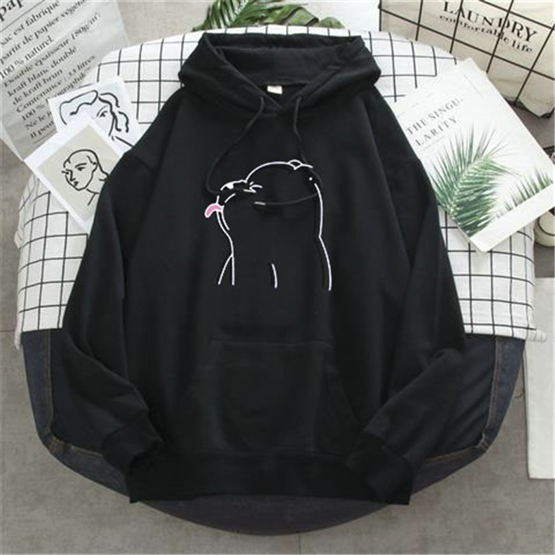 Title 6, Bear print hooded sports sweatshirt