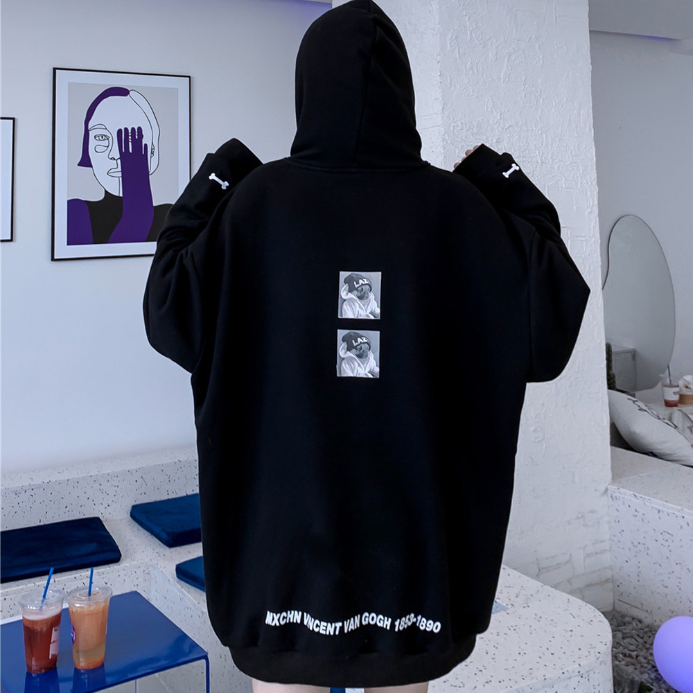 Title 17, Trendy brand hoodie lazy trend loose pullover