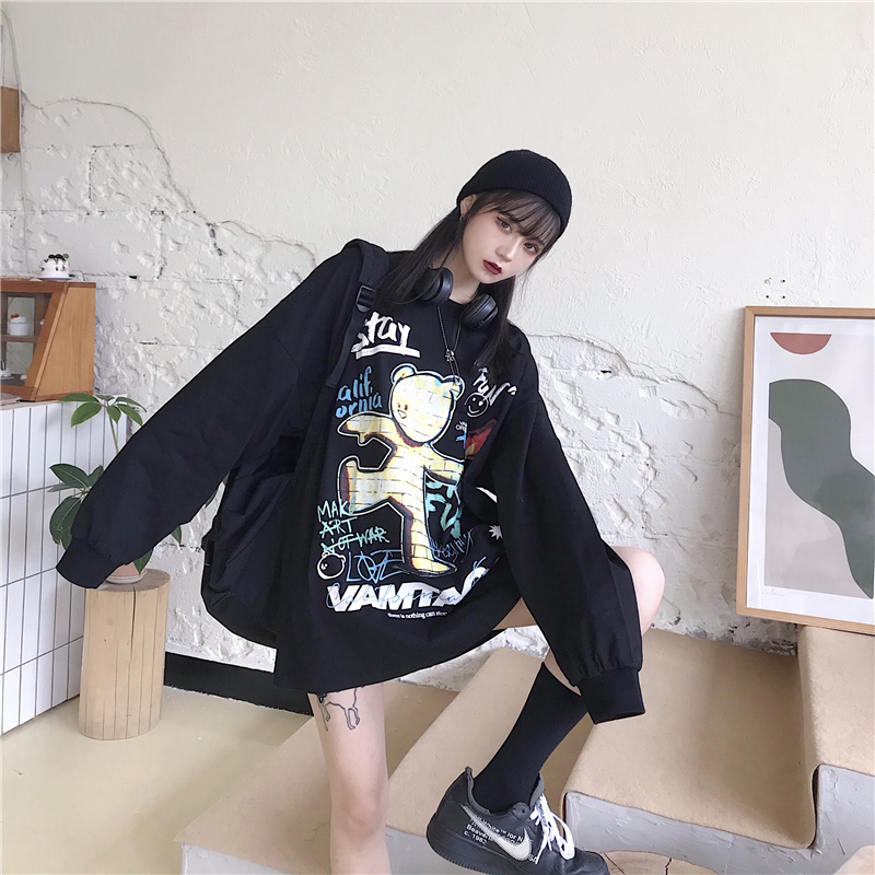 Title 2, Cotton Korean Printed Top For Female Students I...