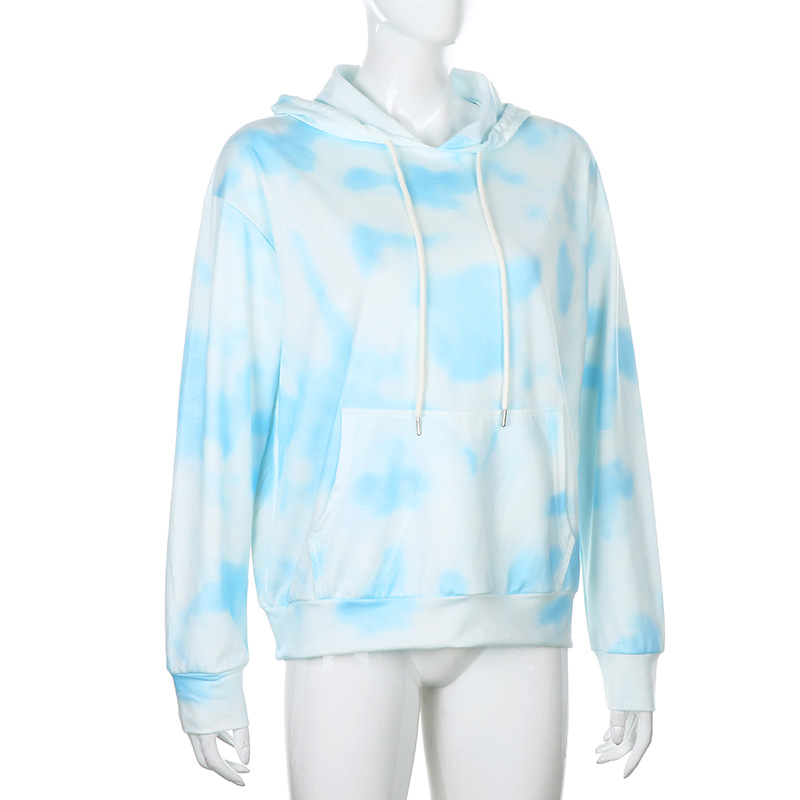 Title 10, Casual loose tie-dye pullover sweater