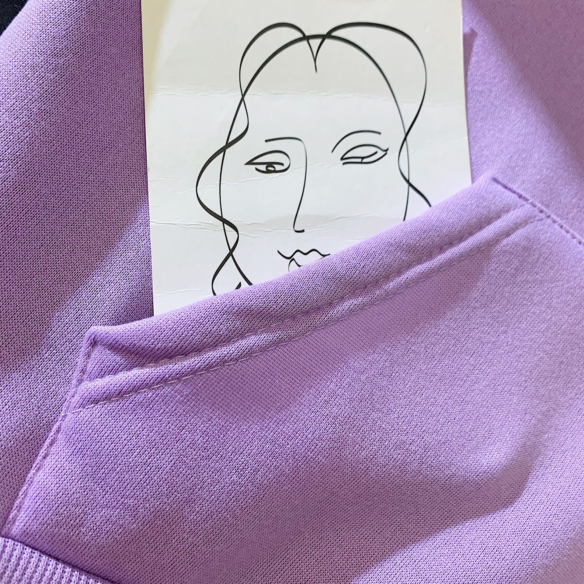 Title 6, Candy-colored sweatshirt sketch by Adam