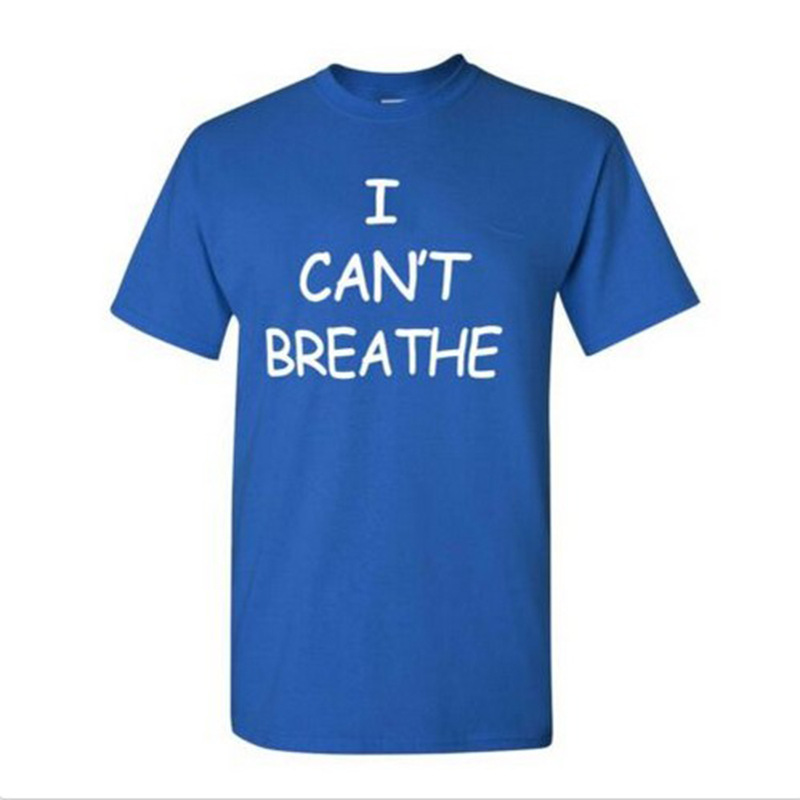 Title 6, Męska koszulka z nadrukiem "I Cant Breathe". W...