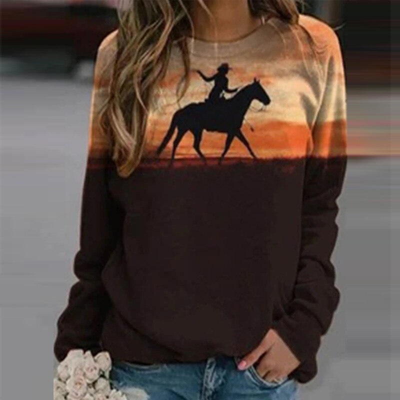 Title 9, Urban casual trend pullover sweater with round ...