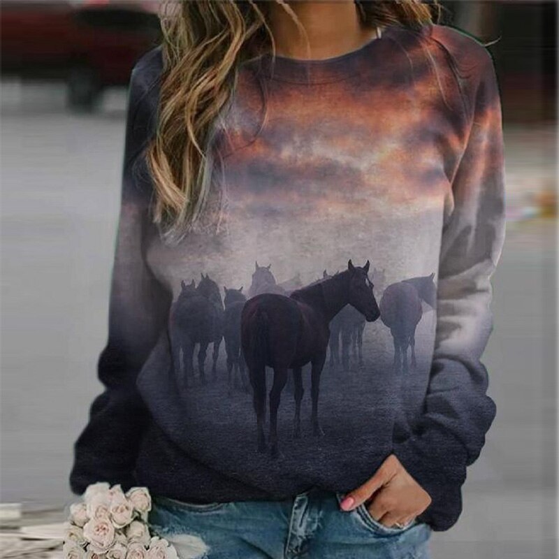 Title 13, Urban casual trend pullover sweater with round ...