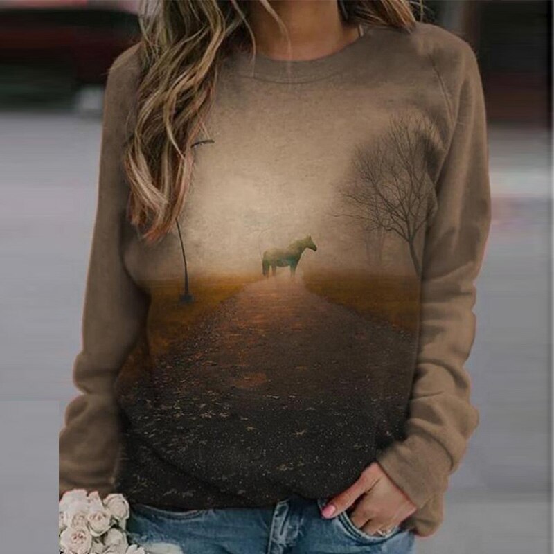 Title 15, Urban casual trend pullover sweater with round ...