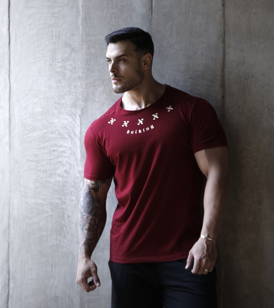 Title 2, Round neck fitness sports T-shirt