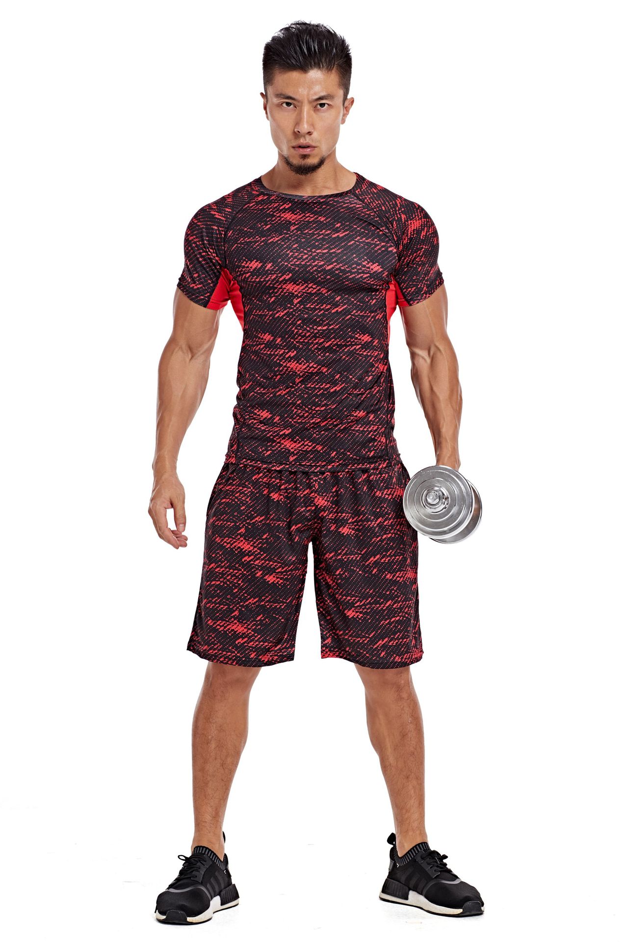 Title 9, Sommerliches Herren Sport-Set mit Print, ideal ...