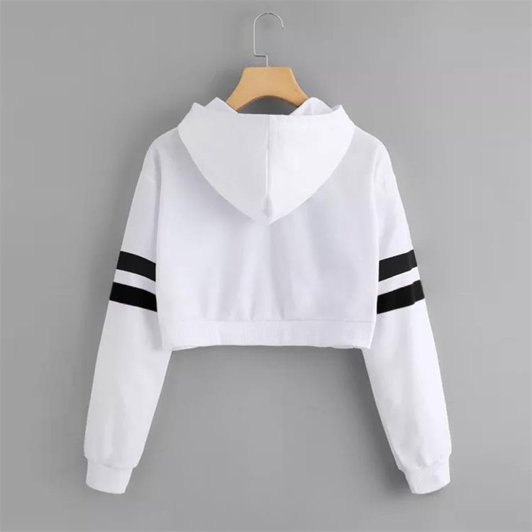 Title 3, Ladies Hooded Loose Long Sleeve Sweatshirt