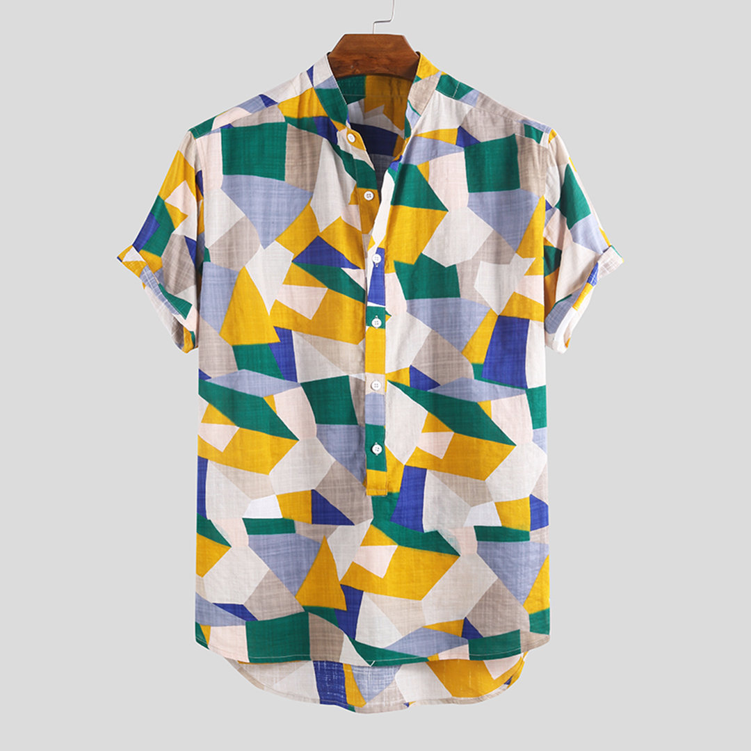 Title 5, Breathable loose short sleeve shirt