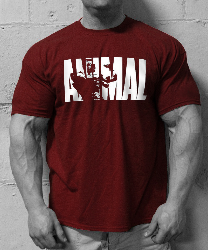 Title 3, Camiseta Esportiva ANIMAL Masculina Fitness Tre...