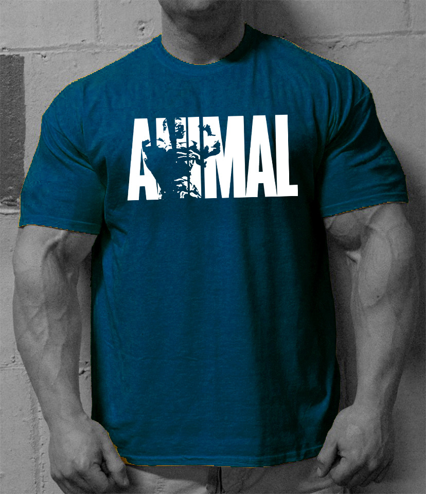 Title 6, Camiseta Esportiva ANIMAL Masculina Fitness Tre...