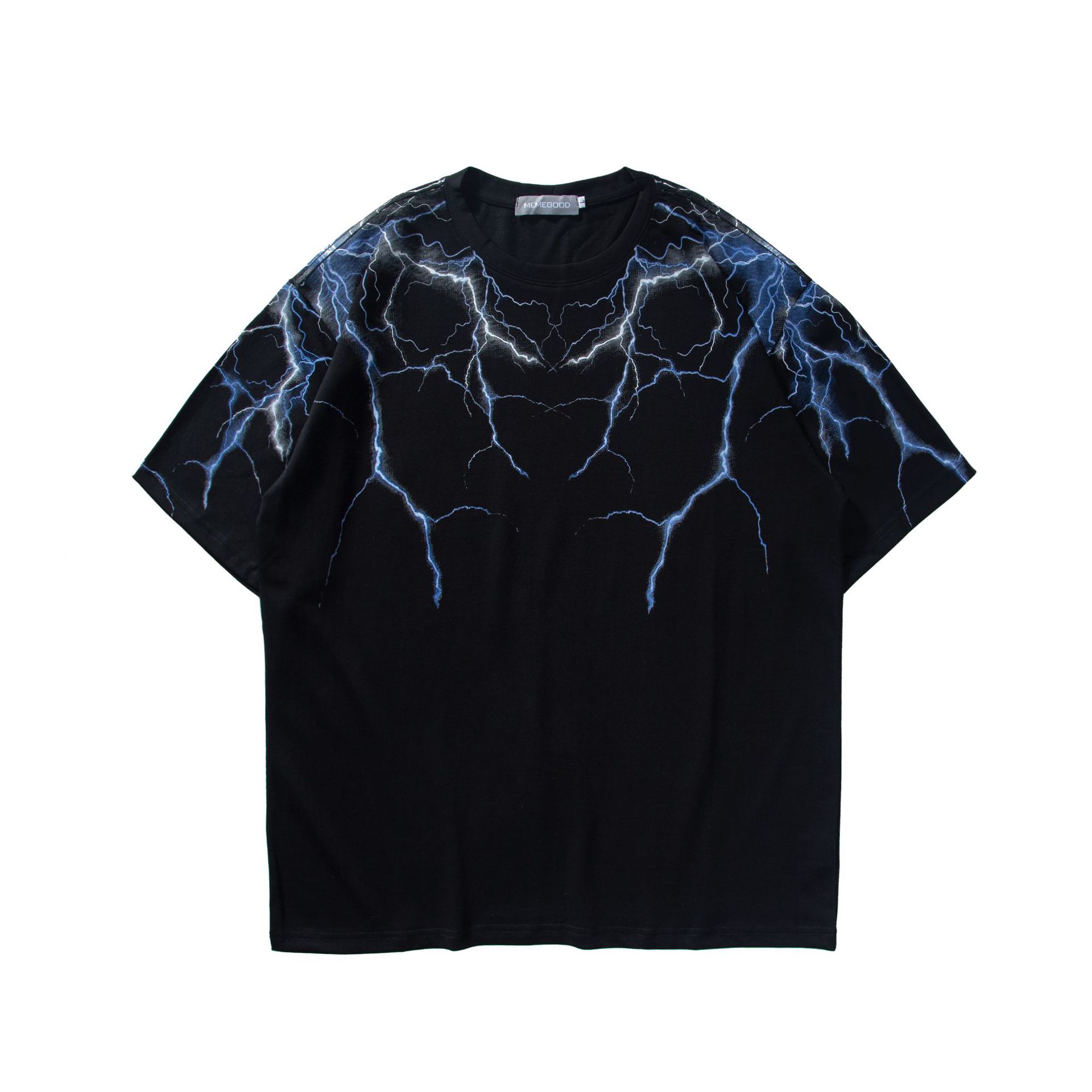 Title 3, Ins dark lightning short sleeve T-shirt