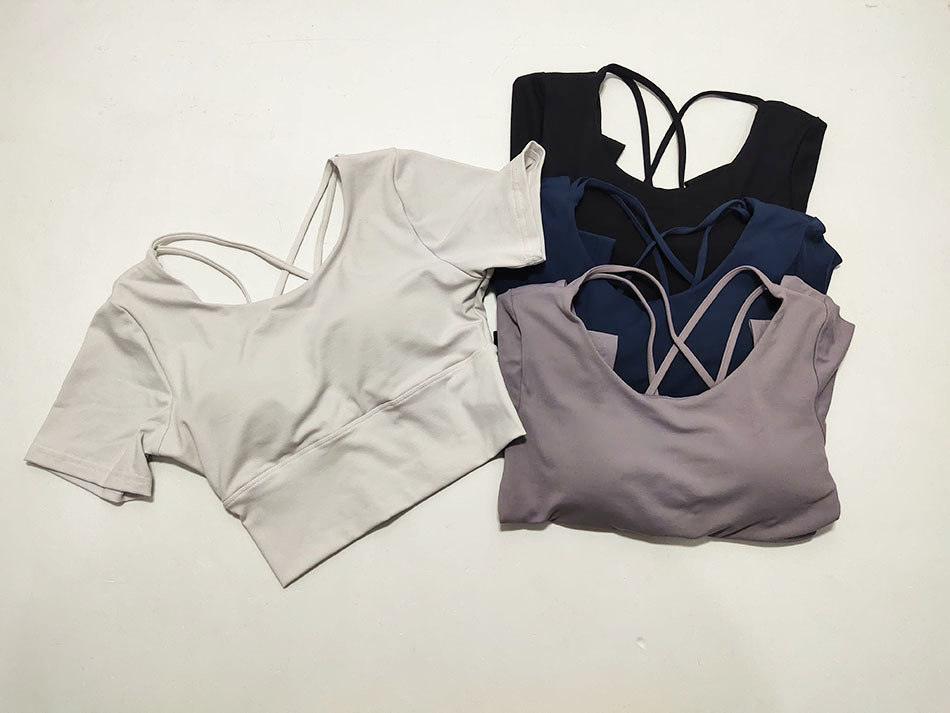 Title 42, Yoga wear with chest pad