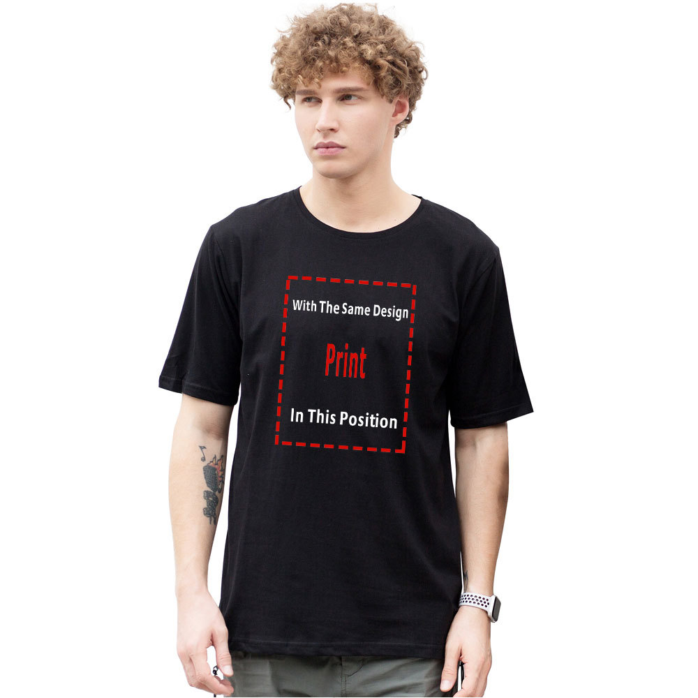 Title 8, Printed loose and comfortable short sleeve T-shirt