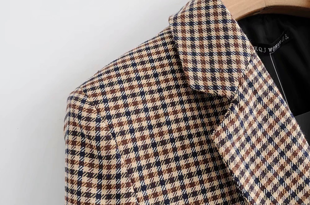 Title 5, European and American plaid suit