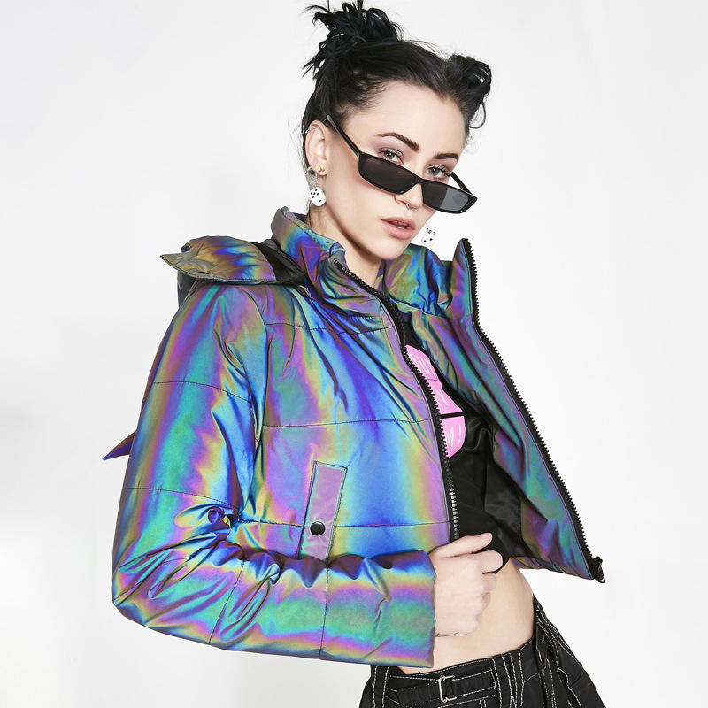 Title 6, New winter rainbow reflective jackets. Stay vis...