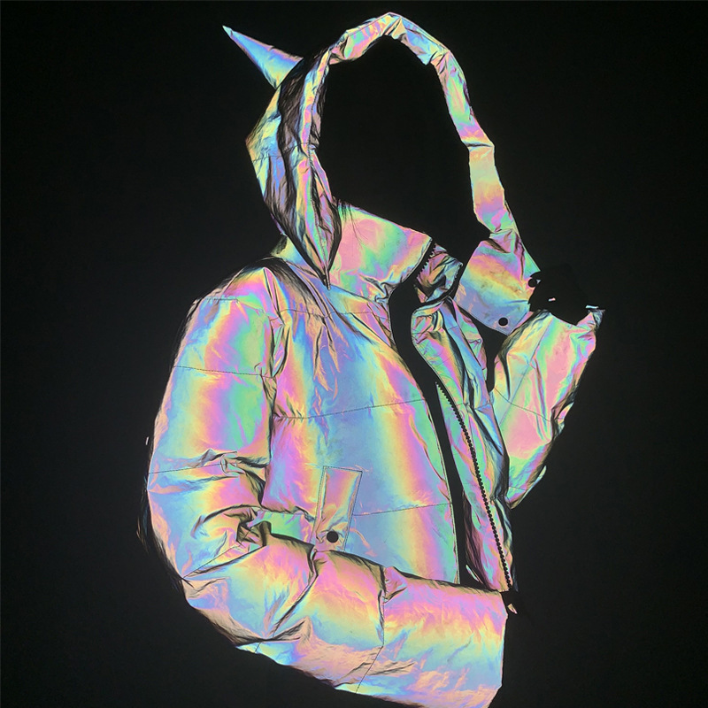 Title 9, New winter rainbow reflective jackets. Stay vis...