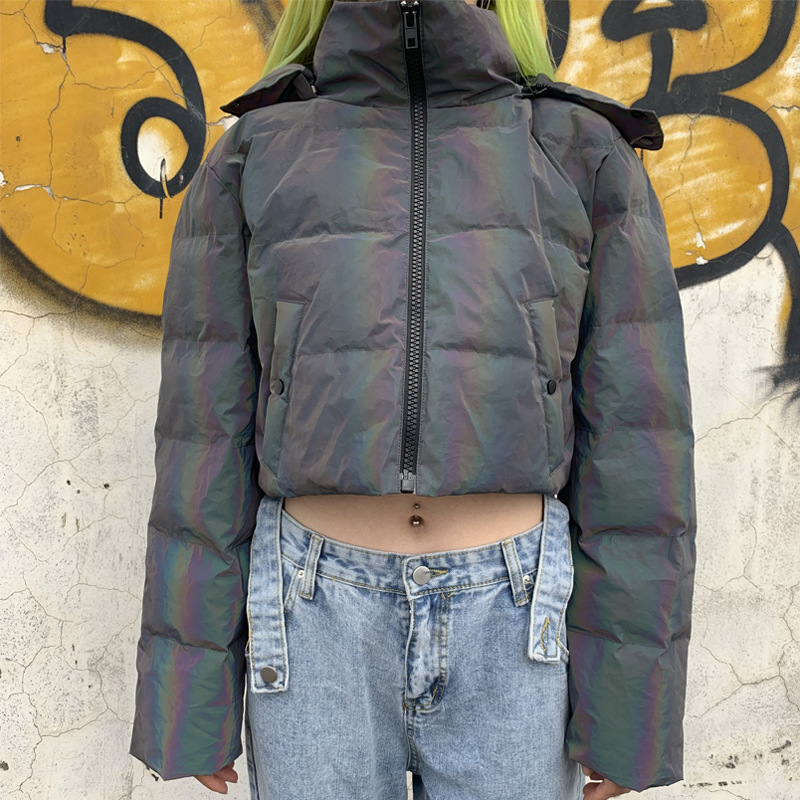 Title 15, New winter rainbow reflective jackets. Stay vis...