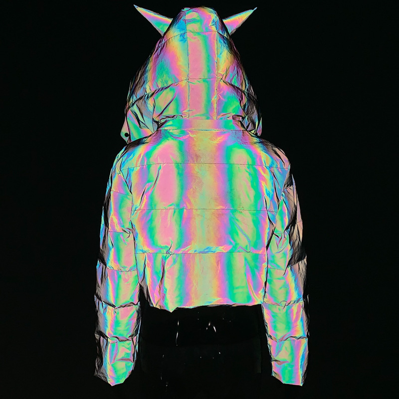 Title 19, New winter rainbow reflective jackets. Stay vis...