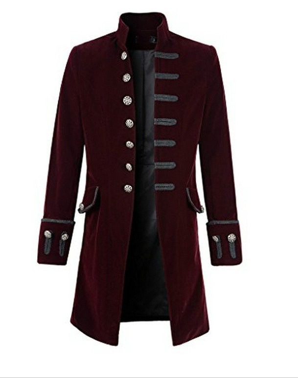 Title 5, Casaco Masculino Moda Steampunk Retro Uniforme ...