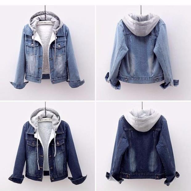 Title 1, Winter denim cotton coat, warm and stylish. Sta...