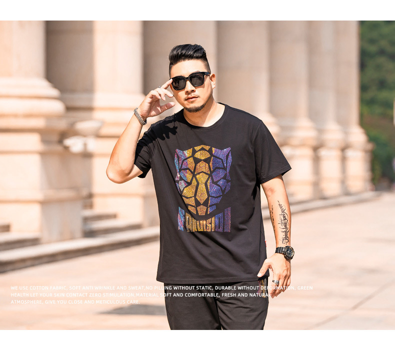 Title 7, T-shirt uomo manica corta, Fashion Personality,...