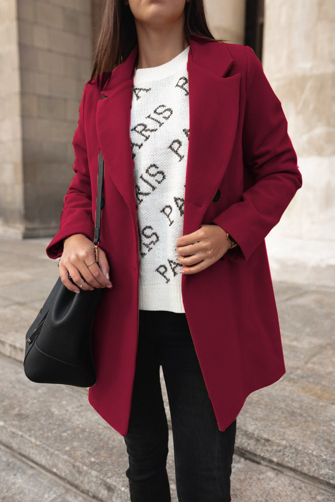 Title 6, Cappotto in lana da donna, caldo ed elegante. I...