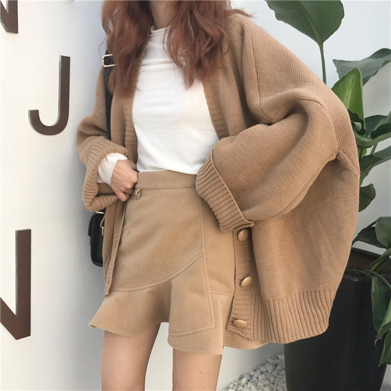 Title 3, Loose knitted sweater coat