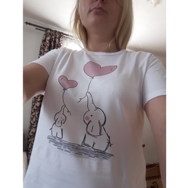 Title 5, Olifant ballonafdruk T-shirt