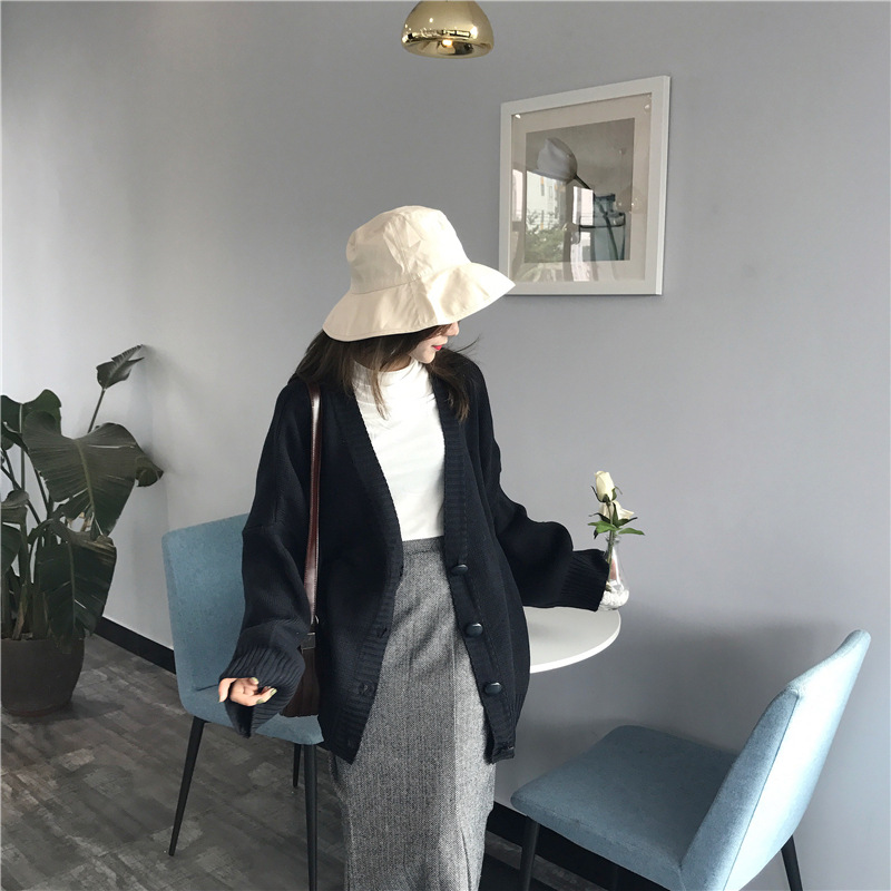 Title 13, Loose knitted sweater coat