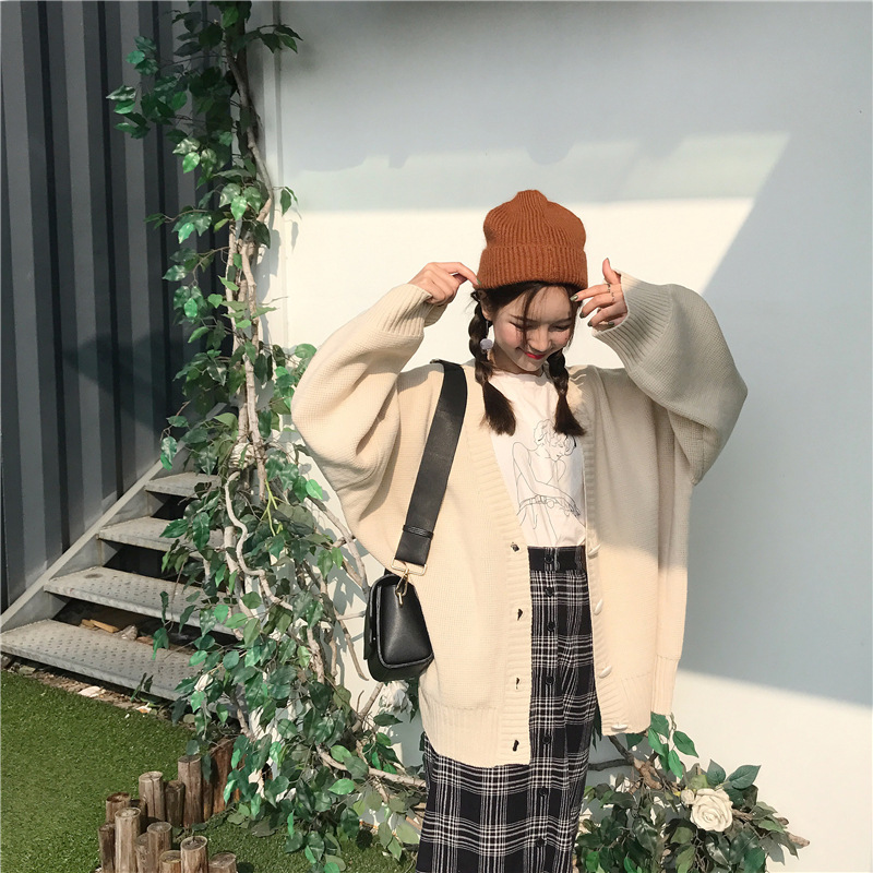 Title 26, Loose knitted sweater coat