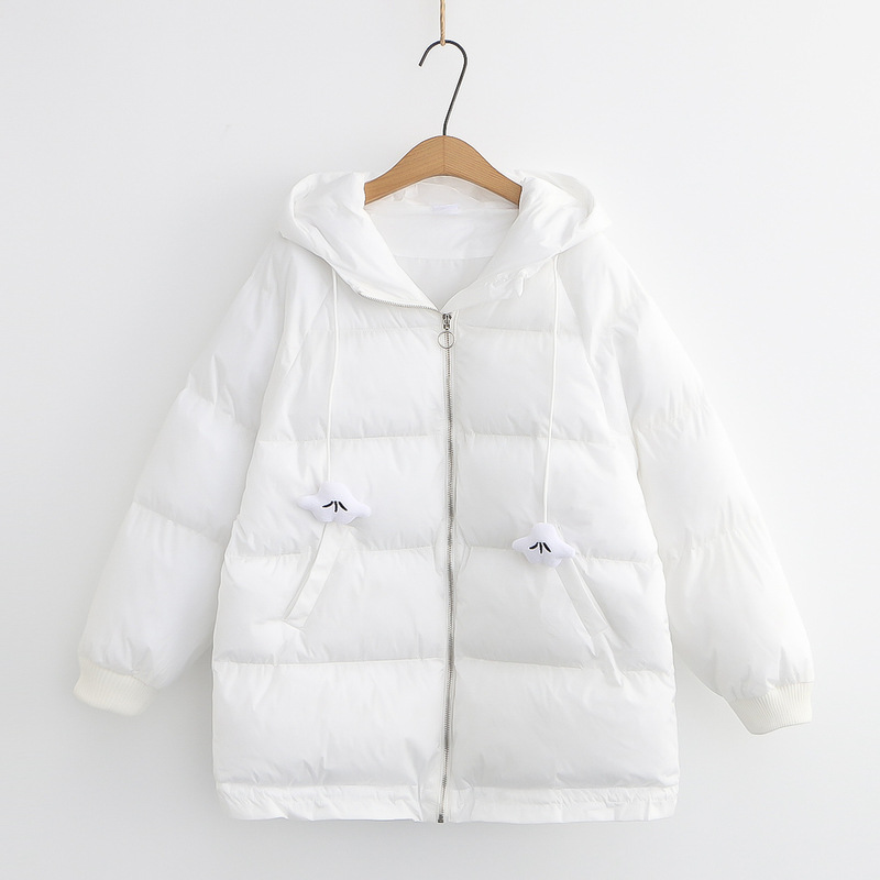 Title 4, Lose Kapuze -Baumwolljacke Student Cotton Jacke