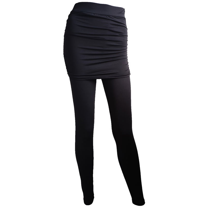 Title 11, Hip-Side Pleated Leggings offer a sleek silhoue...