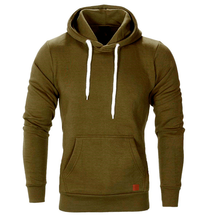 Title 6, new mens solid color outdoor sports sweater ca...