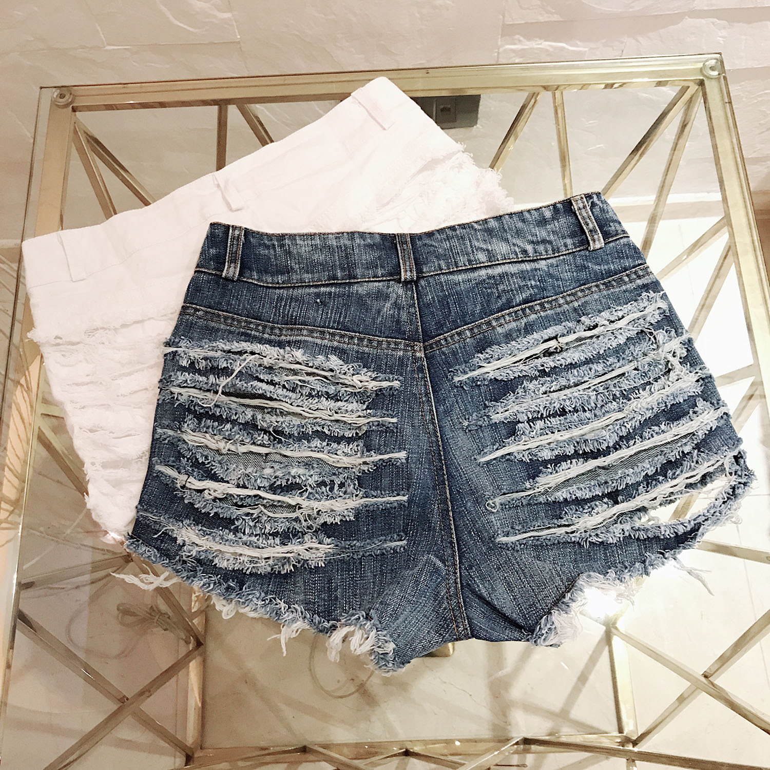 Title 2, Nieuwe zomer dames denim shorts hot pants, de p...