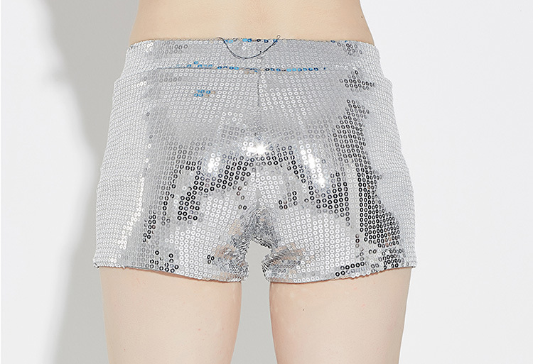 Title 19, High-elastic stretchable sequin shorts provide ...