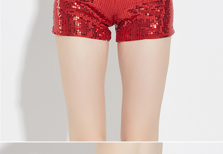 Title 21, High-elastic stretchable sequin shorts provide ...