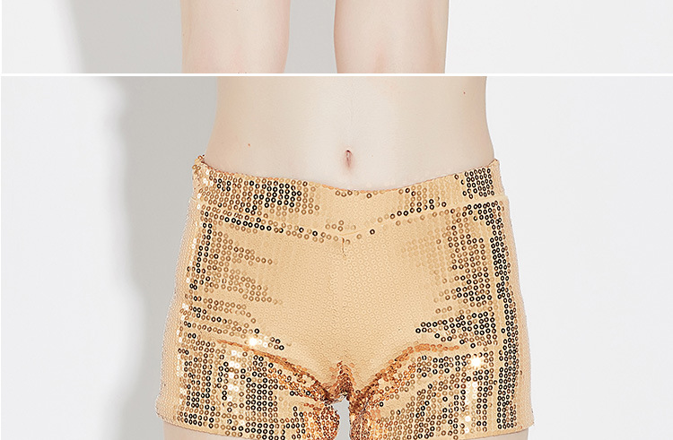 Title 26, High-elastic stretchable sequin shorts provide ...