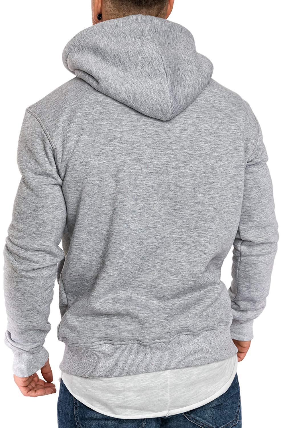 Title 16, Button-trimmed hooded fleece sweatshirt